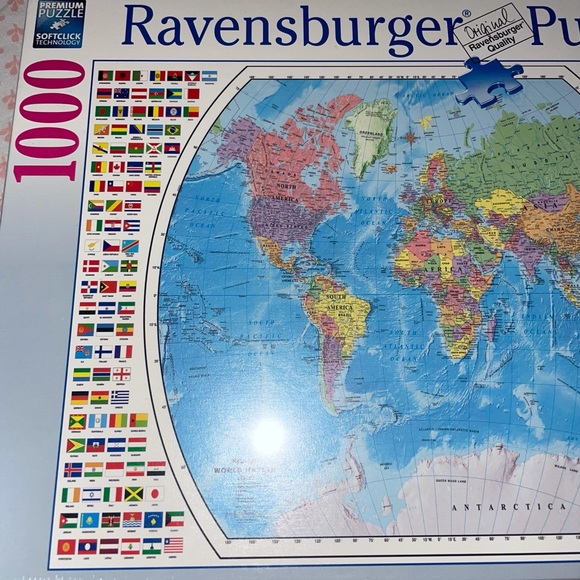 Political World Map - Picture 3 of 10